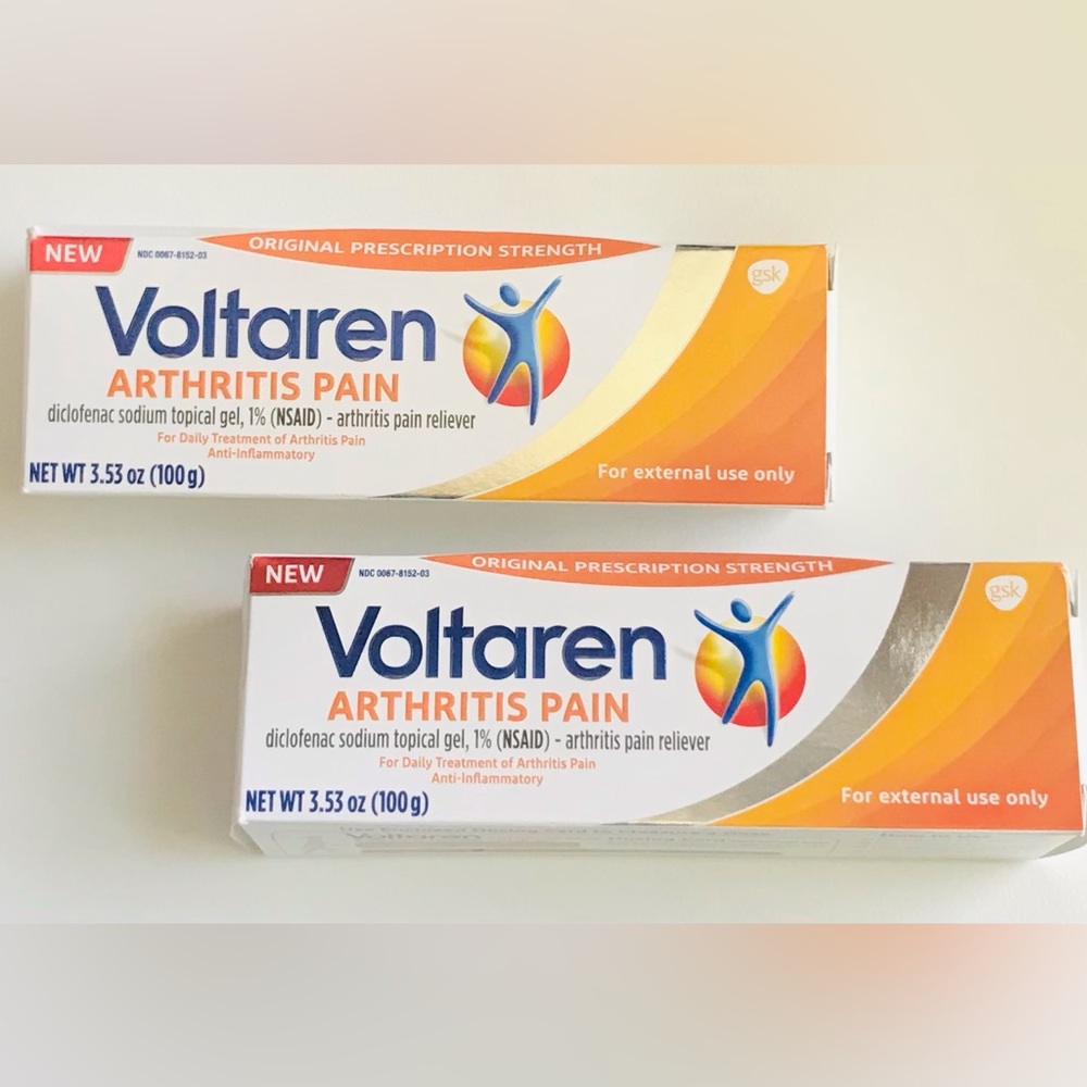 READ Lot of 2 New Voltaren Arthritis Pain Gel